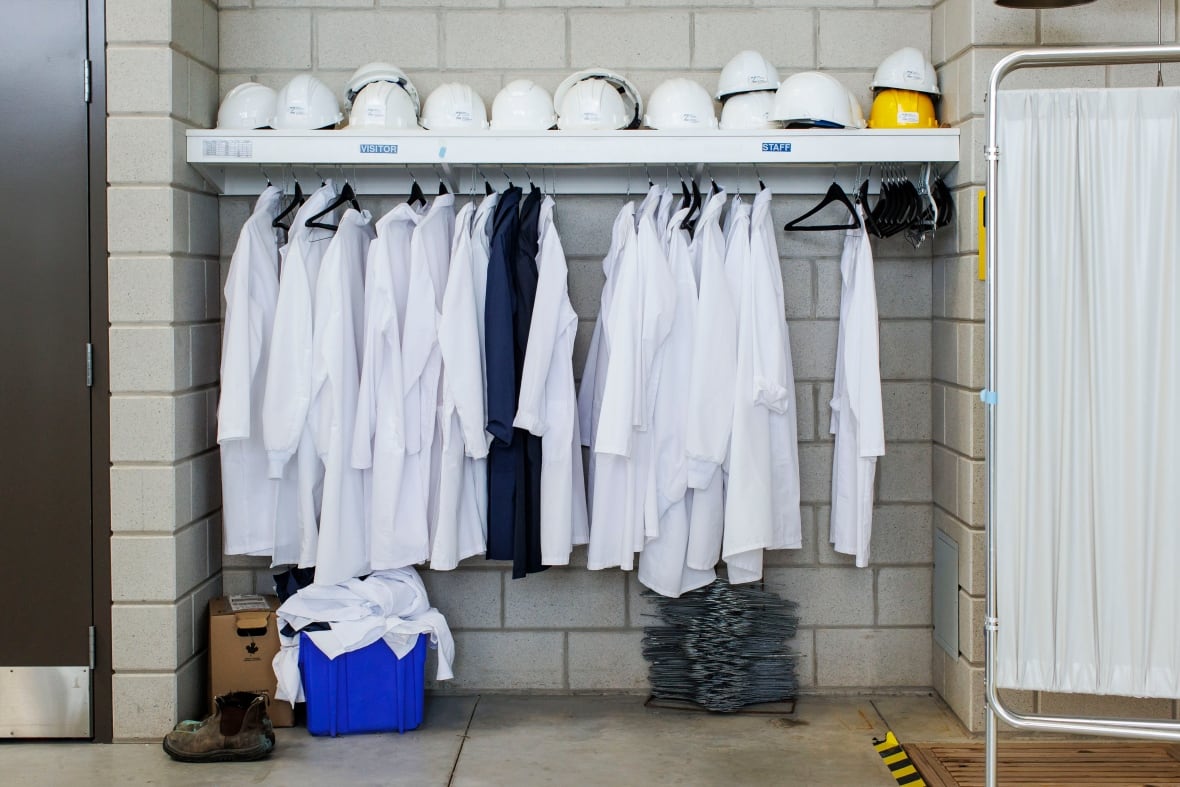 PPE hangs astatine  the entranceway  to the Walkerton Clean Water Centre (WCWC). Created arsenic  1  of the recommendations of a judicial enquiry  pursuing  the tainted h2o  tragedy, the WCWC is simply a grooming  centre for radical   who enactment    connected  municipal h2o  systems. 