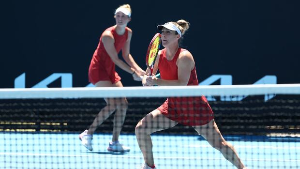 Dabrowski, Routliffe out of Italian Open with quarterfinal loss to Andreeva, Shnaider