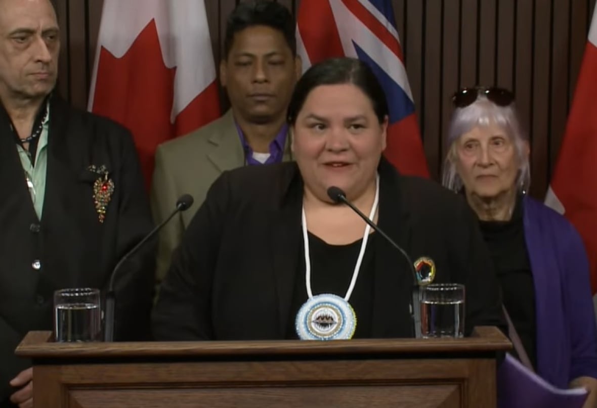 Leela Thomas is the chief of Walpole Island First Nation.