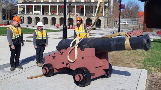 Cannons return to Officers' Square with some new details