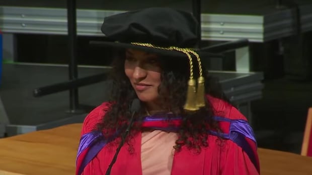 Paralympian Katarina Roxon receives honorary MUN doctorate