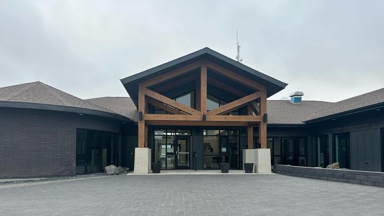 Exterior of Rural Municipality of Ritchot office.