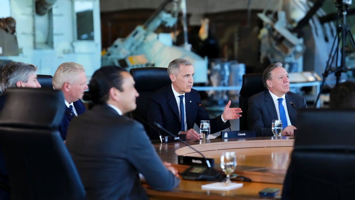 Premiers seem cautiously optimistic as they prepare to pitch major projects to Carney | CBC News