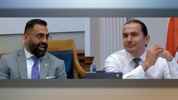 Image for article Outright hostility between Wab Kinew, Obby Khan unbecoming of their offices experts