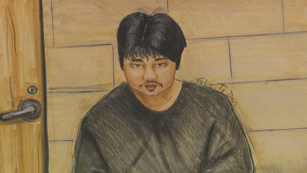 artist sketch of man