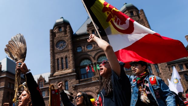 9 Ontario First Nations speak at Queen's Park after challenging federal, provincial infrastructure bills