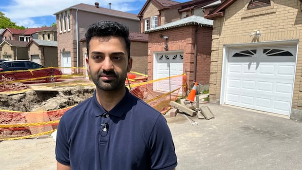 Mystery leak that forced Scarborough family from home spreads as city continues to investigate | CBC News