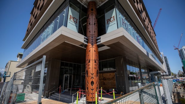 This 40-foot serpent sculpture in Vancouver is a reclamation of Squamish and Japanese art
