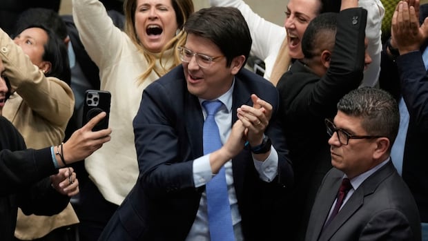 Colombian presidential hopeful 'fighting for his life' after rally shooting, says wife