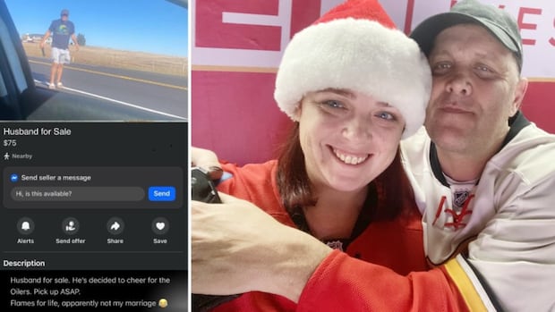 $75 OBO: Calgary woman lists husband for sale after he jumps on Oilers bandwagon