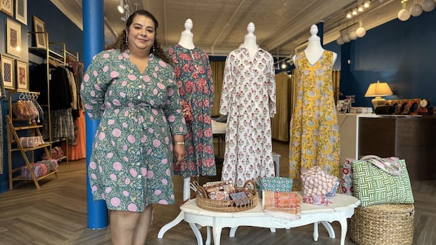'Finding perfection in the imperfection': Entrepreneur's hand-printed apparel finds market