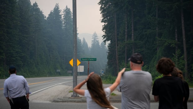 B.C. Wildfire Service expects Squamish fire held soon, as residents celebrate rain