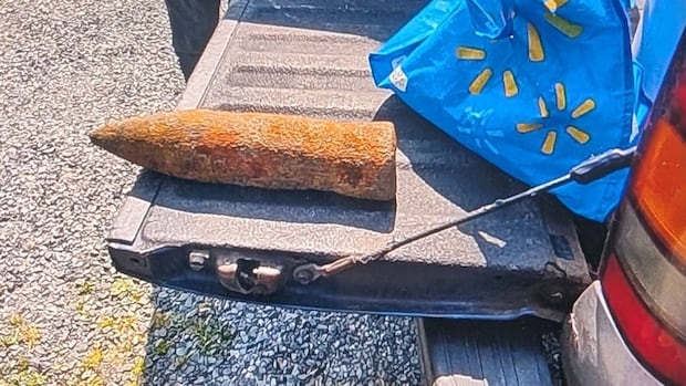 Bell Island fishermen went out for lobster, but caught 'apparent' artillery shell