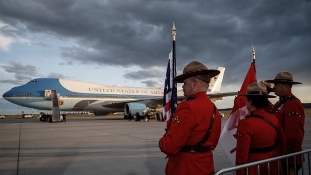 Trump says he wants to 'get to the bottom' of new Canada-U.S. trade deal during G7 meeting