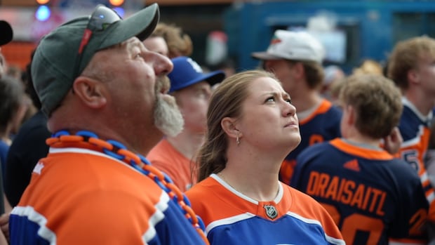 Oilers fans sullen after losing Stanley Cup final to Panthers 2nd year in a row