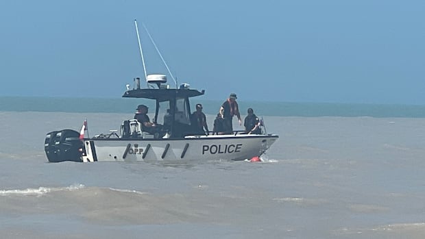 Father, 35, found dead in Lake Erie after being pulled under swimming