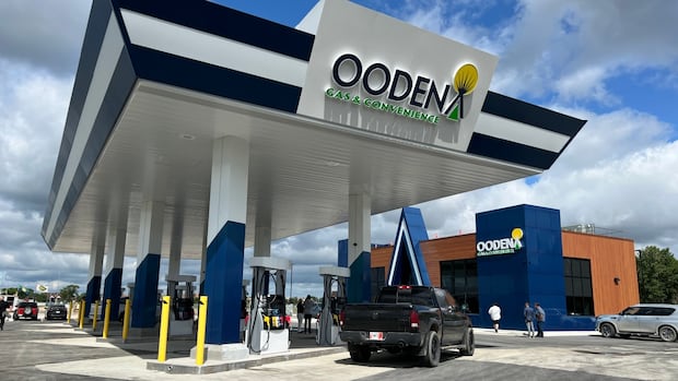Treaty 1 First Nations leaders say gas bar at Naawi-Oodena will bring 'a brighter economic future'