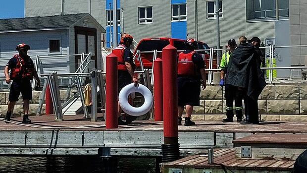 Child rescued after drifting far from shore on inflatable in Lake Huron