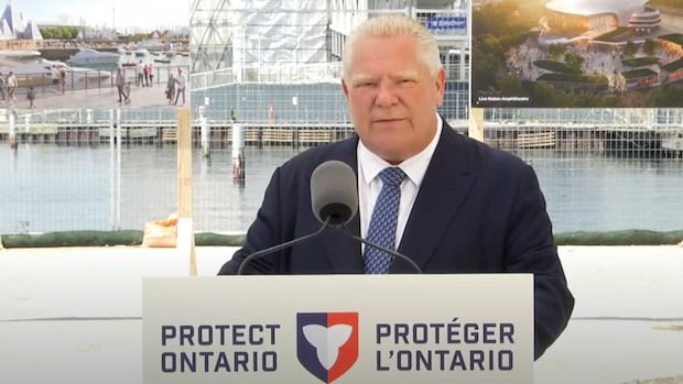 Ford says he's 'very satisfied' with Therme deal at Ontario Place after review | CBC News