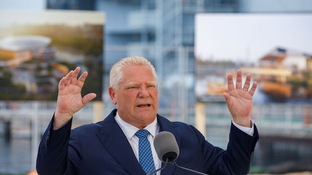 Ford says Ontario will do its 'very best' to hit key climate target after documents show it's off track | CBC News
