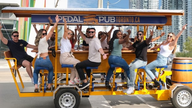 Ontario to allow alcohol on pedal pubs, including in Windsor, starting in July