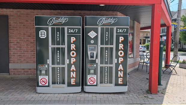 Why you're seeing these London-made propane vending machines outside stores