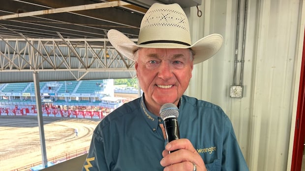 Calgary Stampede announcer's career turns 40: 'Might as well do another 40'