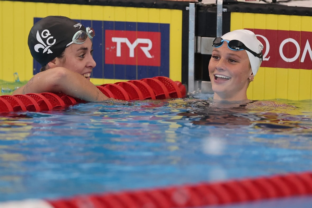 Canadian female swimmer.