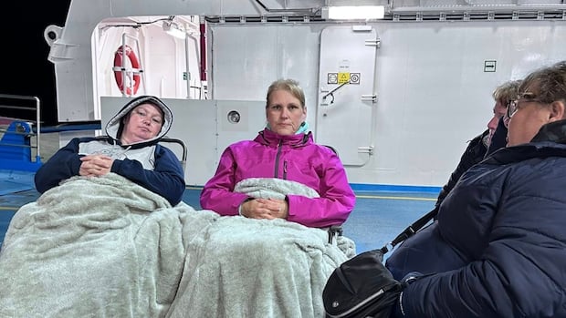 Fogo Island protestors remain aboard Astron W ferry