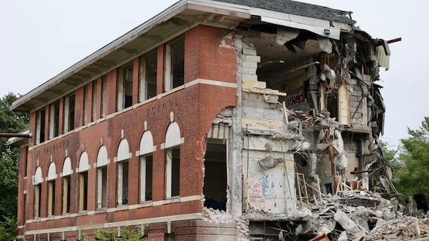 Vacant St. Patrick's-Alexandra School in Halifax being demolished
