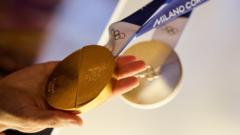 Olympic medal unveiling in Venice, Italy on July 15, 2025.
