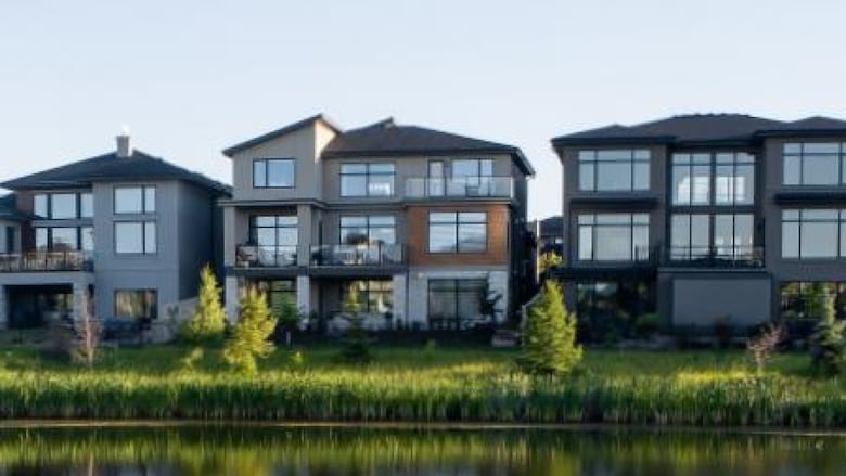 A row of houses