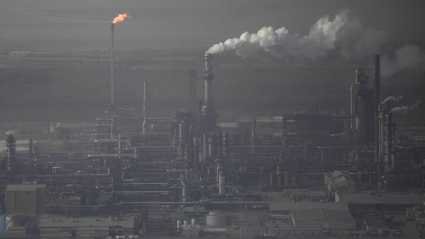An oilsands facility.