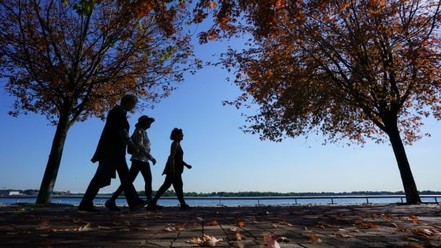 People walking