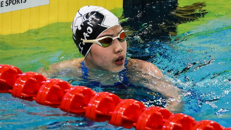 Chinese female swimmer.