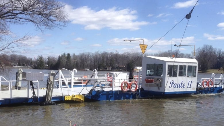 a small ferry