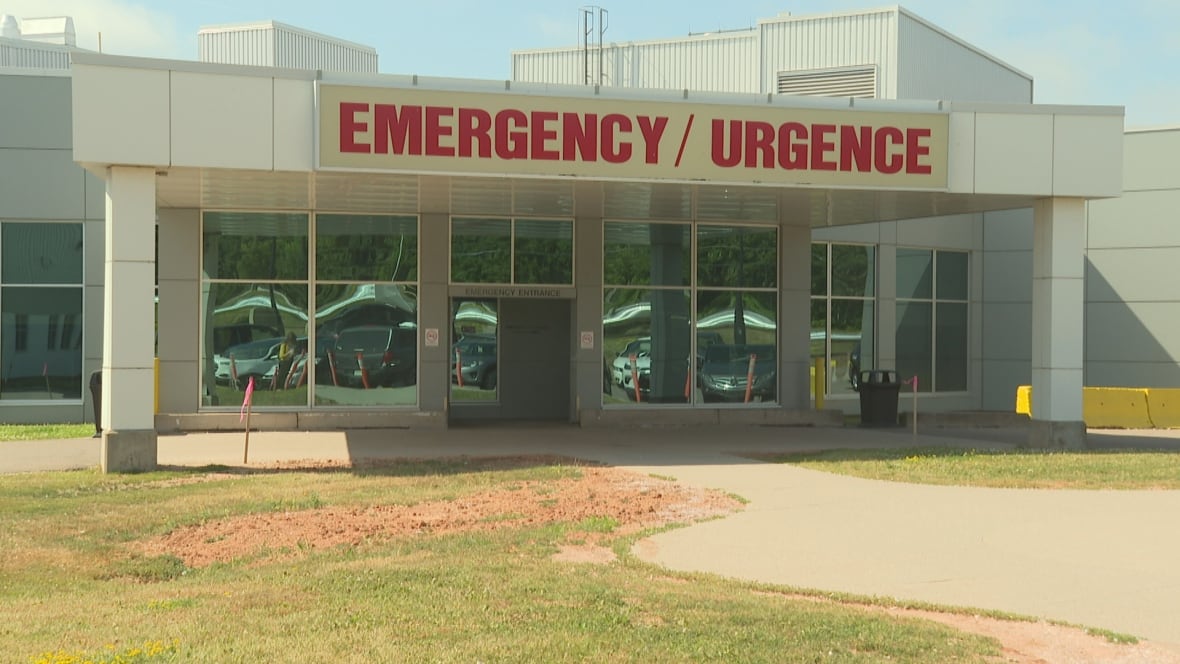 Emergency Room sign of the outside building.