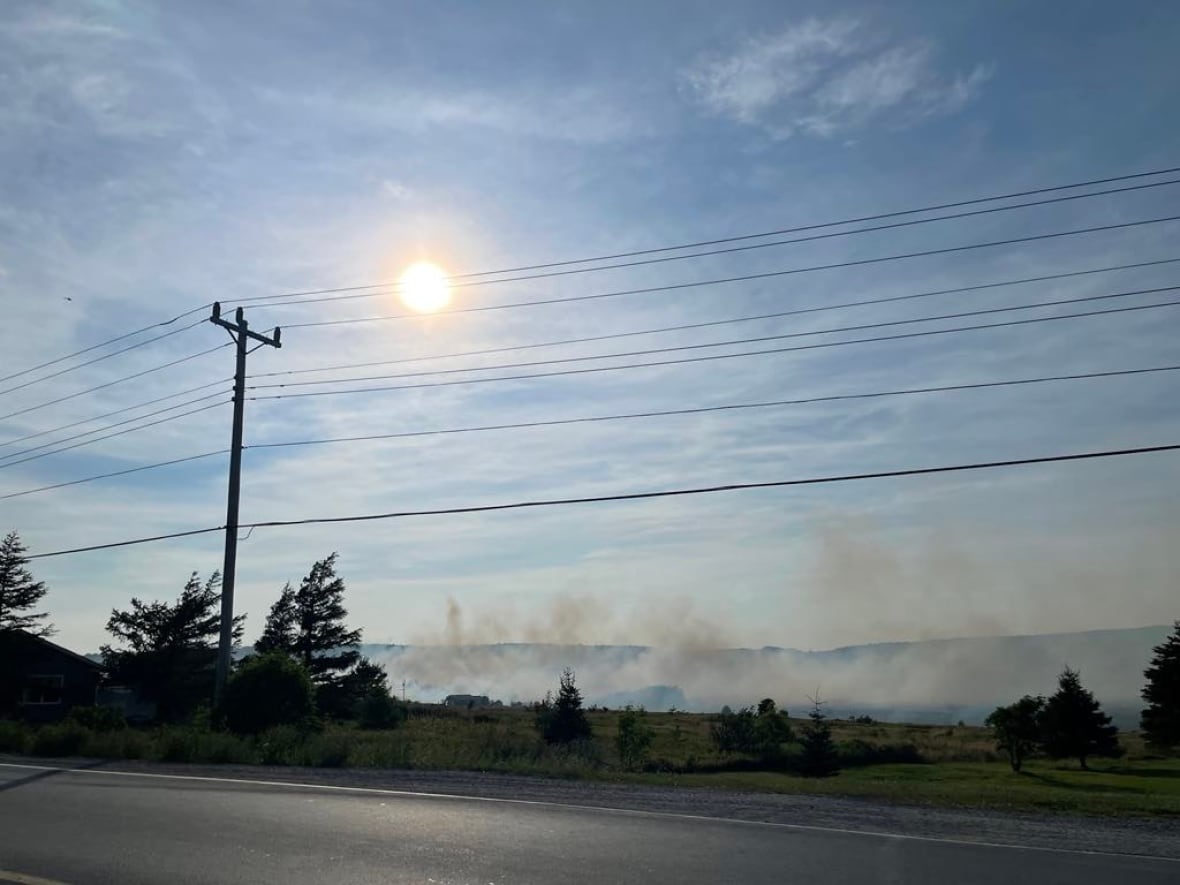 Smoke on horizon
