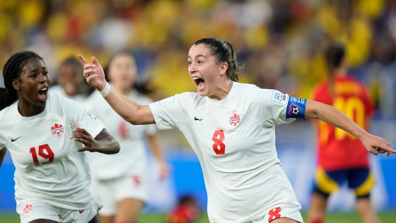 Canadian female soccer player.