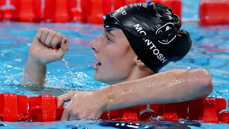 Canadian female swimmer.