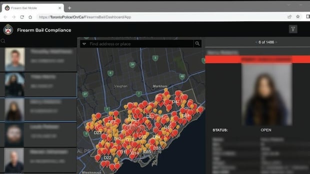 How app upgrades are helping Toronto police do more bail compliance checks | CBC News
