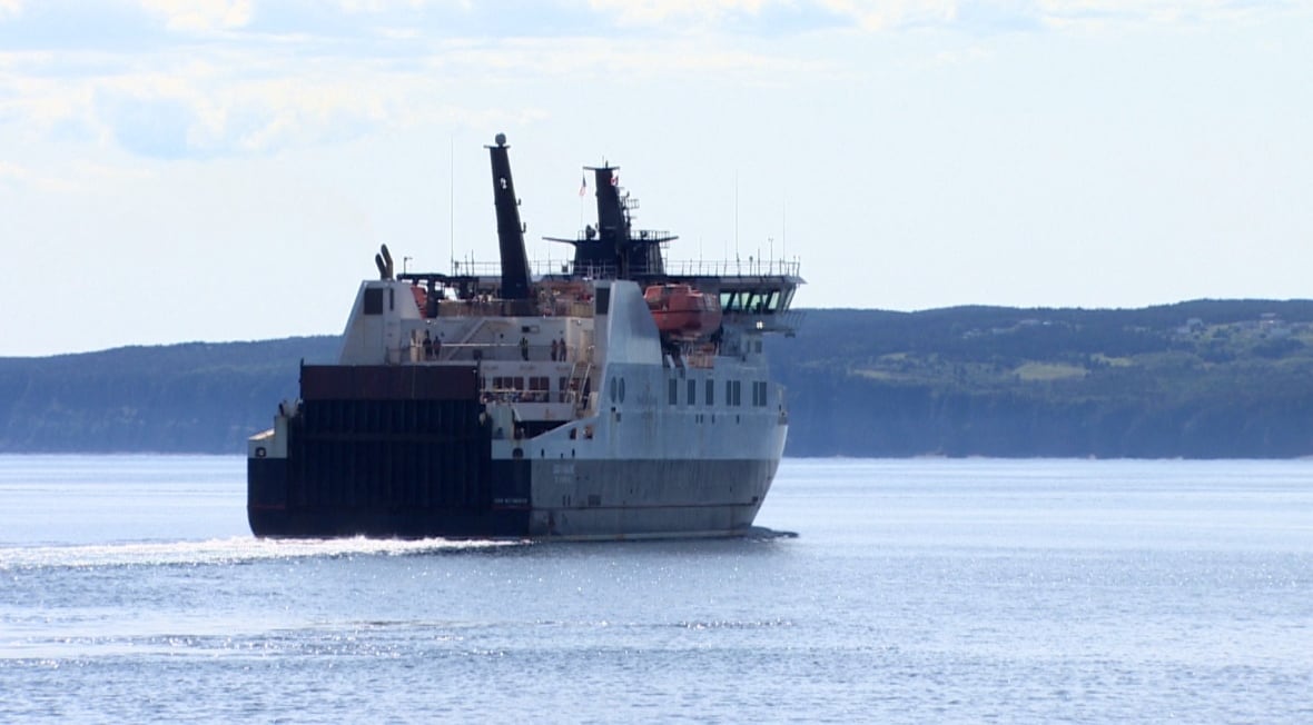 Large boat on water