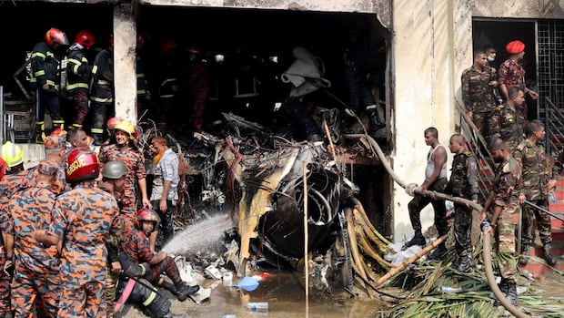 Tragedy Strikes as Bangladesh Air Force Jet Crashes into School: Shocking Aftermath Revealed!