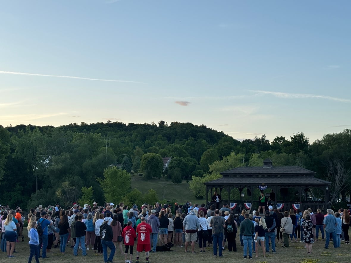Large crowd of people