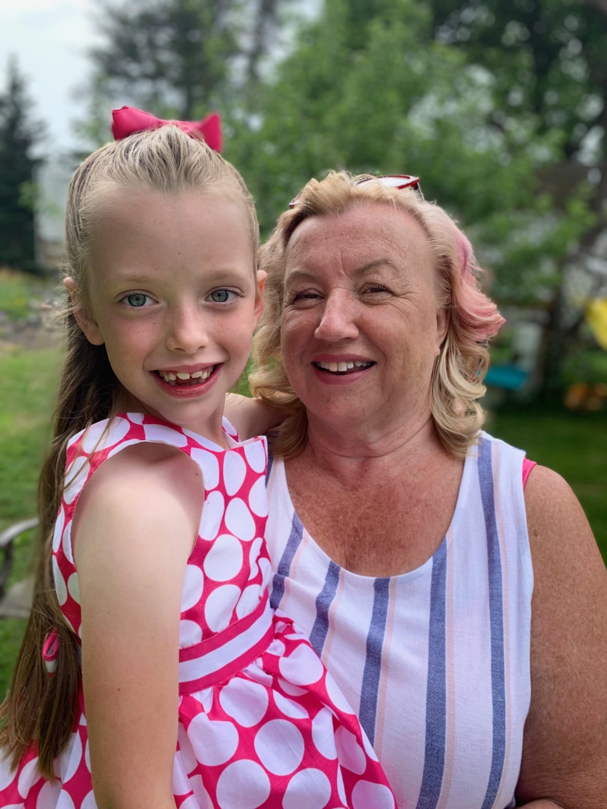 Zaylah and her late grandmother, Sonia Adams, who inspired the ice cream truck, Nan's Freezer.