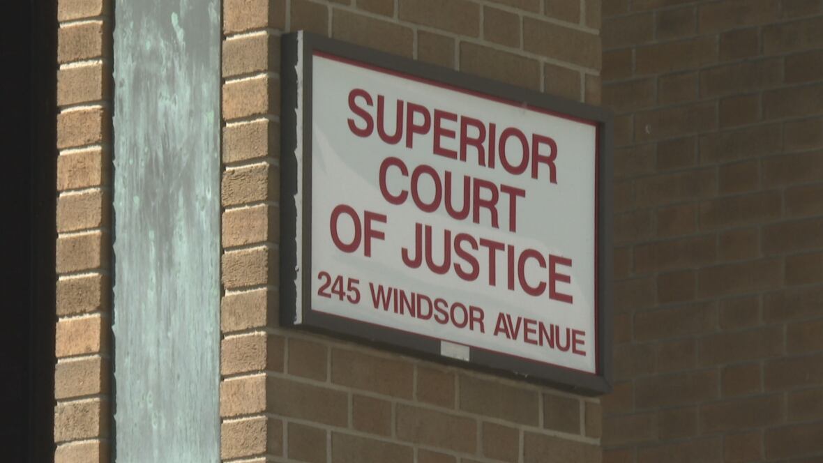 A courthouse sign.