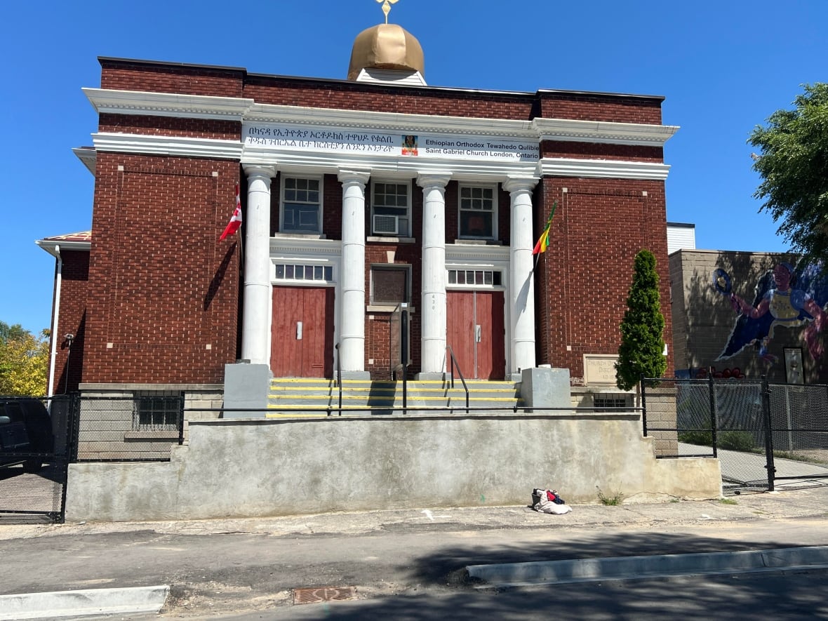 Located on Elizabeth Street just north of Dundas, the church has stood since 1924. It now operates as Dibre Hail Qulibie Saint Gabriel Ethiopian Orthodox Tewahedo church, serving a community of a few thousand people.