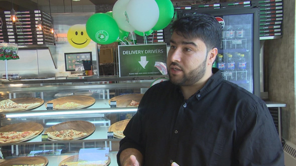 Mridul Vohra is the owner of Freshslice Pizza in Osborne Village. He says there have been over twenty violent incidents since he opened his restaurant a year ago