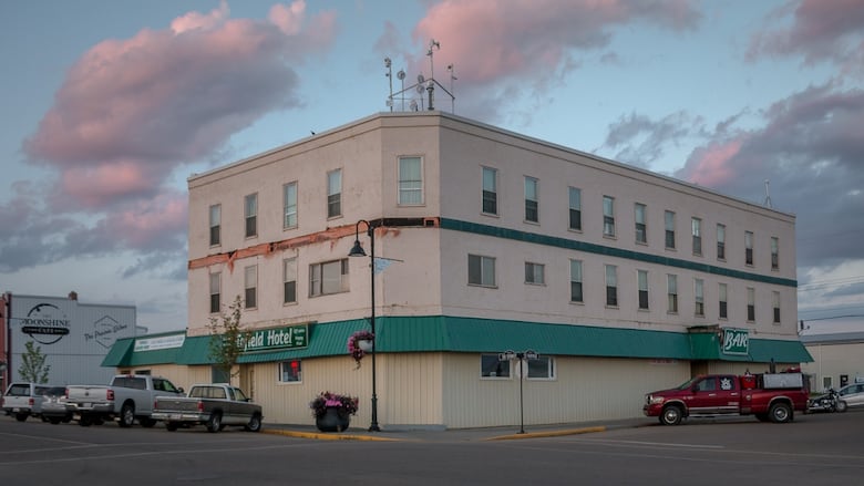 Built in 1912 and originally called the Royal Alexandra, the Tofield Hotel is one of the oldest buildings in its town and is still open today. The Beer Parlour Project documented it in 2023.
