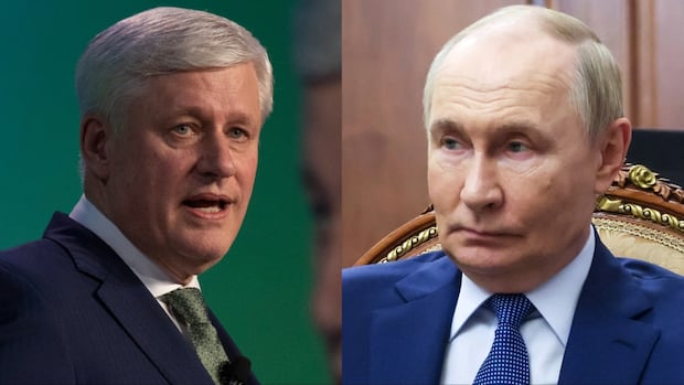 Putin je ako zloduch z Bonda, tvrdí bývalý premiér Harper: Rusko čaká chaos
